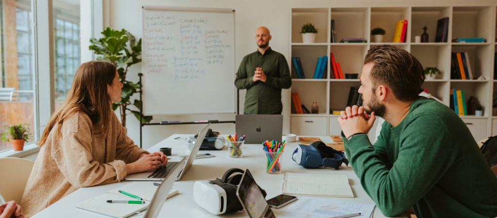 workshops ich stehe vorne 2 zuschauer